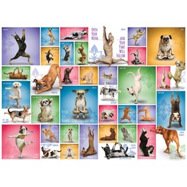 Yoga Dogs 1000-Piece Puzzle