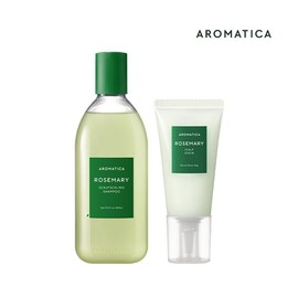 aromatica [Aromatica] ★Special Composition★Rosemary Hair Care Package (Rosemary Scalp Scaling Shampoo 400ml x 1 + Rosemary Scrub 165g x 1) / [아로마티카] ★특별구성★로즈마리 헤어케어 패키지(로즈마리 스칼프 스케일링 샴푸 400ml X 1개 + 로즈마리 스크럽 165g X 1개)