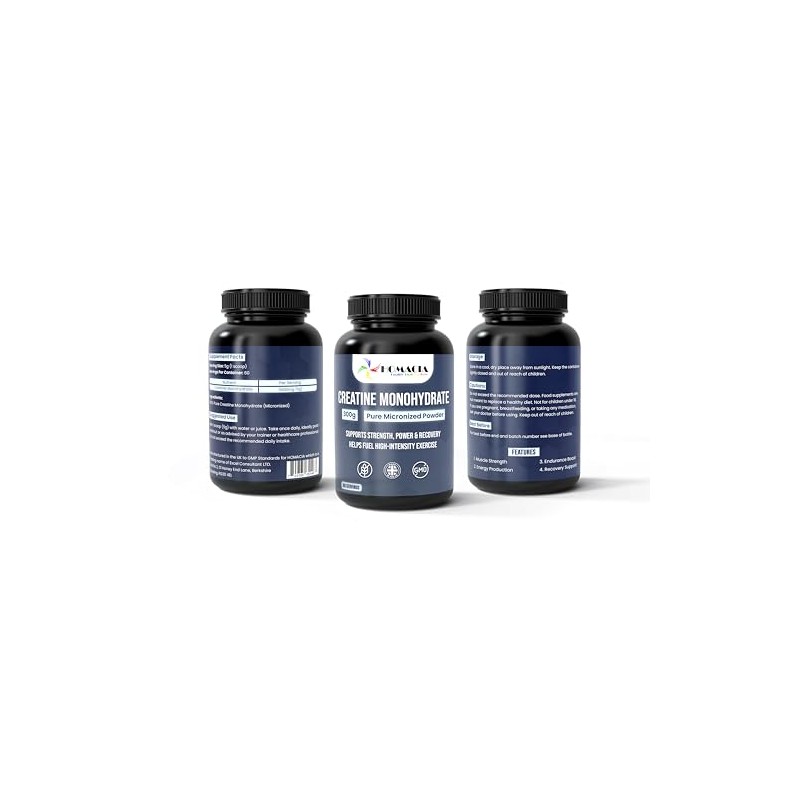 Creatine Monohydrate Powder | 100% Pure Micronized Creatine Powder |