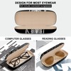 NPOOYI 3 Pack Eyeglasses Case, Hard Shell Protective Case for
