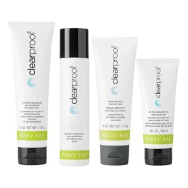 Mary Kay - Set Clear Proof P/cutis Con Tendencia Al Acne 4pz Mixta-grasa Día/noche