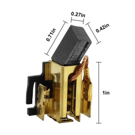 Carbon Brush Holder Assembly 22-20-0150 Fits for Milwaukee Electric Drill/Driver 1680-20, 1680-21-2pcs
