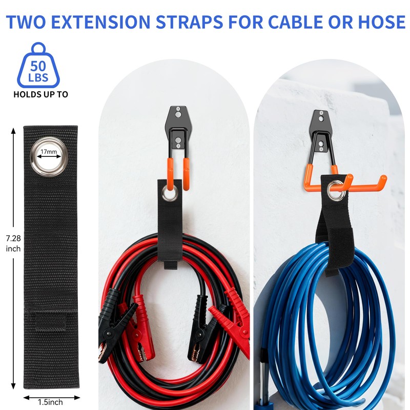 Veferdo Heavy Duty Garage Hooks 11 Pack, Garage Storage Hooks