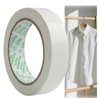 Jecdfs 1 x Tape for Ironing, 20 m Length and 2.5 mm Width, Seam Tape for Iron, Ironing Tape for Curtains, Shorten Curtains Without Sewing, for Stabilising and Reinforcing Fabric Edges, Washable