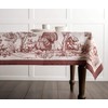 Maison d' Hermine Holy Jouy - Brown 100% Cotton Tablecloth