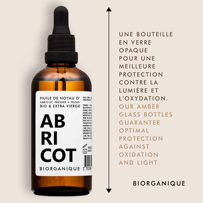 Apricot Kernel Oil - 50ml - 100% Organic & Pure