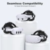 BEBONCOOL For Meta Oculus Quest 3/3s/2 VR Headset Elite Head