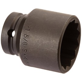 SK Hand Tool 35452 12 Point 3/4-Inch Drive Thinwall Impact Socket, 1-5/8-Inch