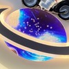 Skyblaze Astronaut Light Fixture, Round Ceiling Fixture for Kids Room,