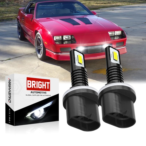 CHUSYYRAY Fit Chevy Camaro 1990-1997 LED Fog/Driving 2pcs Bulb 880