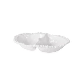 Beatriz Ball Alegria Melamine Double Dip, White