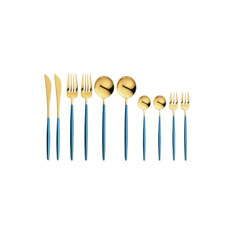 "Porto" Dinner Set 10pc (Gold Plated) PRT-6