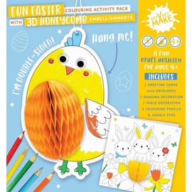 Craft Activity Project Easter Gift Set Make - Honeycomb Chick
