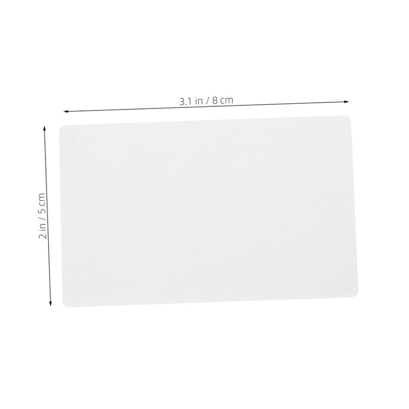 Operitacx Thermal Labels Sticker Labels for Mason Jars 100pcs 80x50mm