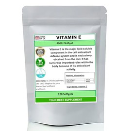 Vitamin E 400IU Softgel/Capsules ()