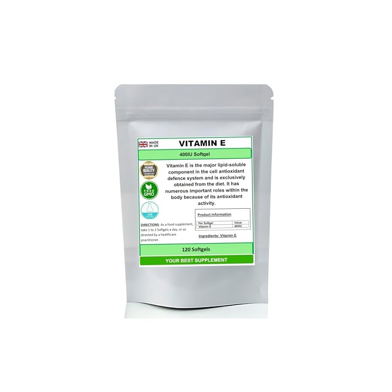 Vitamin E 400IU Softgel/Capsules ()