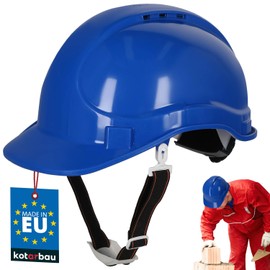 KOTARBAU® Protective Helmet Construction Helmet Adjustable Blue