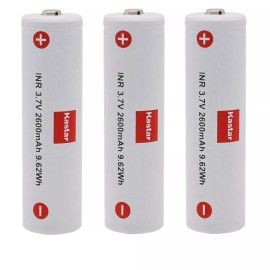 Kastar 3PCS Battery 2600mAh For Zhiyun Weebill S/3/LAB Crane V1/2/2S/3S/3SE