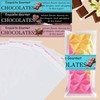 HANDMD 190Pcs Chocolate Bar Packaging Wrappers Stickers Set, 90pcs Chocolates
