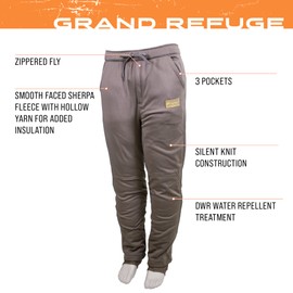 FROGG TOGGS Men's Refuge Wader Pant, Brown, Medium