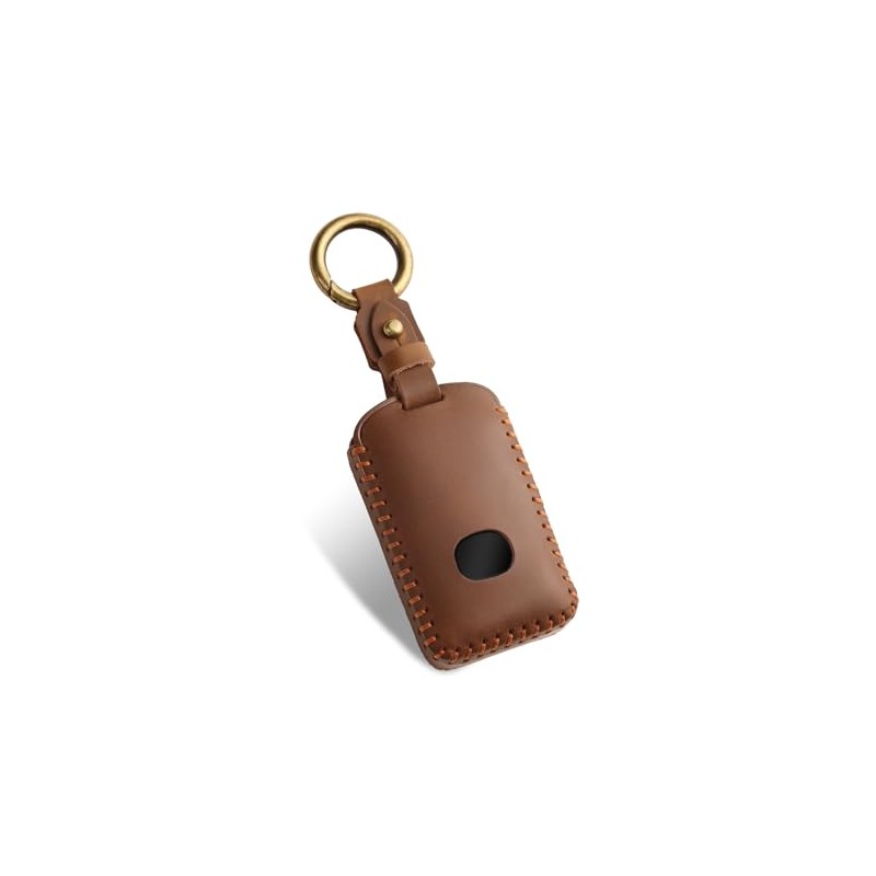 FT FUNTOR for Mazda Key Fob Cover,Leather Key Cover with