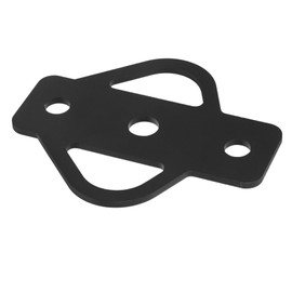 KONTONTY 1set Trailer Hitch Adapter Hitch Extender Adjustable Tow Hitch Towing Hitches Lawn Mower Garden Adapter Hitch Mount Hitch Receiver Adapter Adjustable Ball Hitch Black Carbon Steel