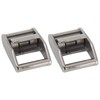 Stainless Steel Heavy Duty Cam Flap Buckles, Adjustable Lashing Cargo