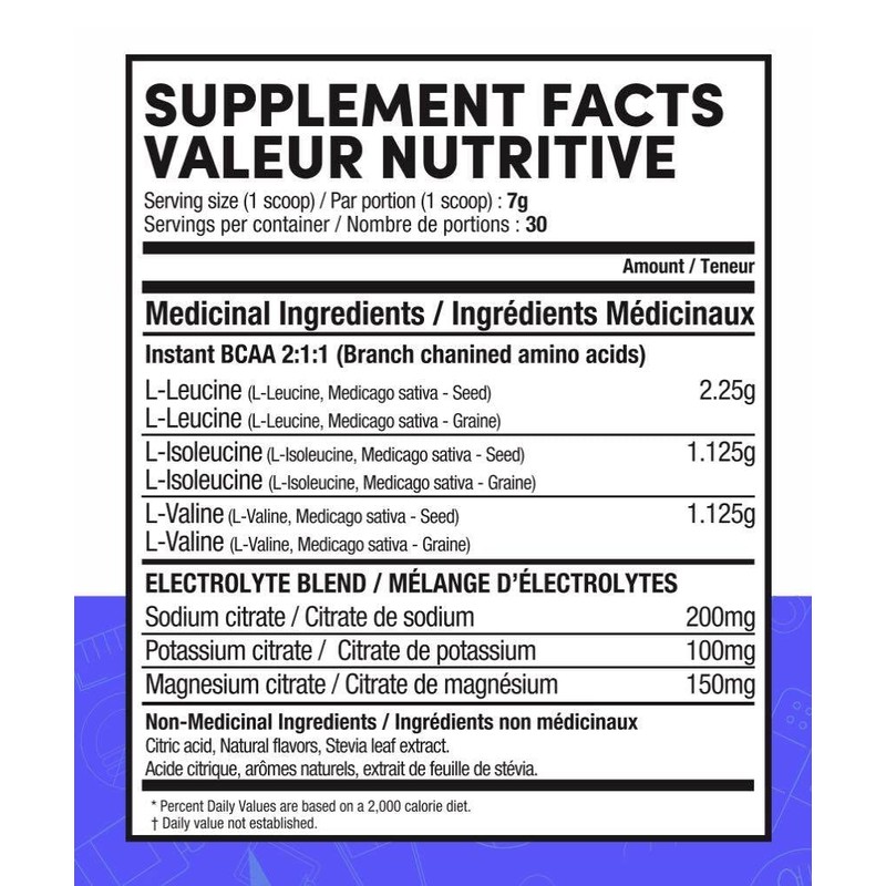 TruMe Whole Health All Natural BCAA + Electrolytes - Vegan