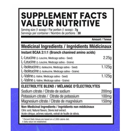 TruMe Whole Health All Natural BCAA + Electrolytes - Vegan Post Workout Supplement - Potent Electrolyte Powder - Sour Watermelon - Sugar Free, Gluten Free Hydration Powder for Muscle, Stamina - 210g