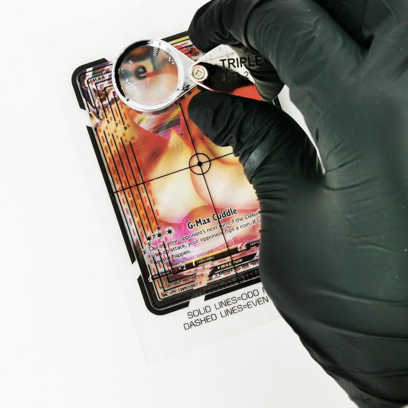 Flinduy Card Grading Centering Tool – Sports Card Thickness Measuring,