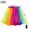 AIMALL Girl Rainbow Tutu Skirt Ballet Dancewear Princess Costume Tulle