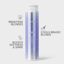 Joico Blonde Life Shampoo Violeta | Para Cabello Rubio Frío y Luminoso | Neutraliza Tonos Anaranjados | Elimina Tonos Amarillos | Aumenta el Brillo | 