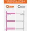 GloTika 3-Tier Over The Toilet Storage, Space Saver Metal Bathroom