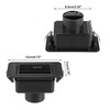 ACROPIX 12x7cm Rectangular Black AC Air Vent Fits RV Bus