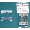 12-Pack Vertical Blind ZINC Flat Vane Saver Repair Clips