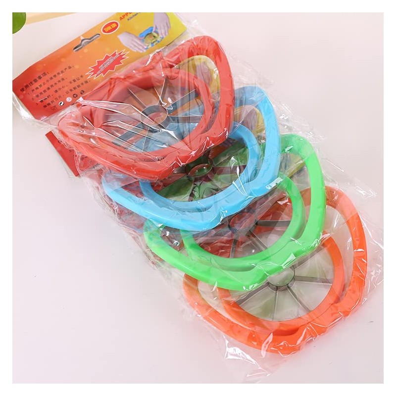 8 Blade Apple Slicer - Easy Grip Apple Cutter with