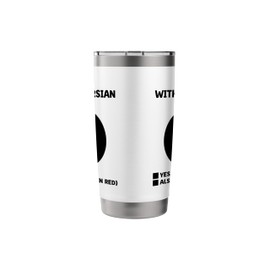 Will I With My Persian Today Persian Cat Longhair Stainless Steel Insulated Tumbler