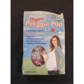 Organic Preggie Pop Drops 12 Natural Lozenges *3