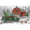 Briarwood Lane Christmas on The Farm Doormat