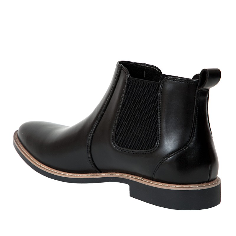 Deer Stags Men's Router Chelsea Boot, Black, 11