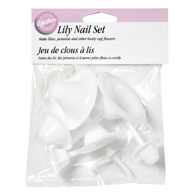 WILTON リリーネイルセット 8PCS 403-9444