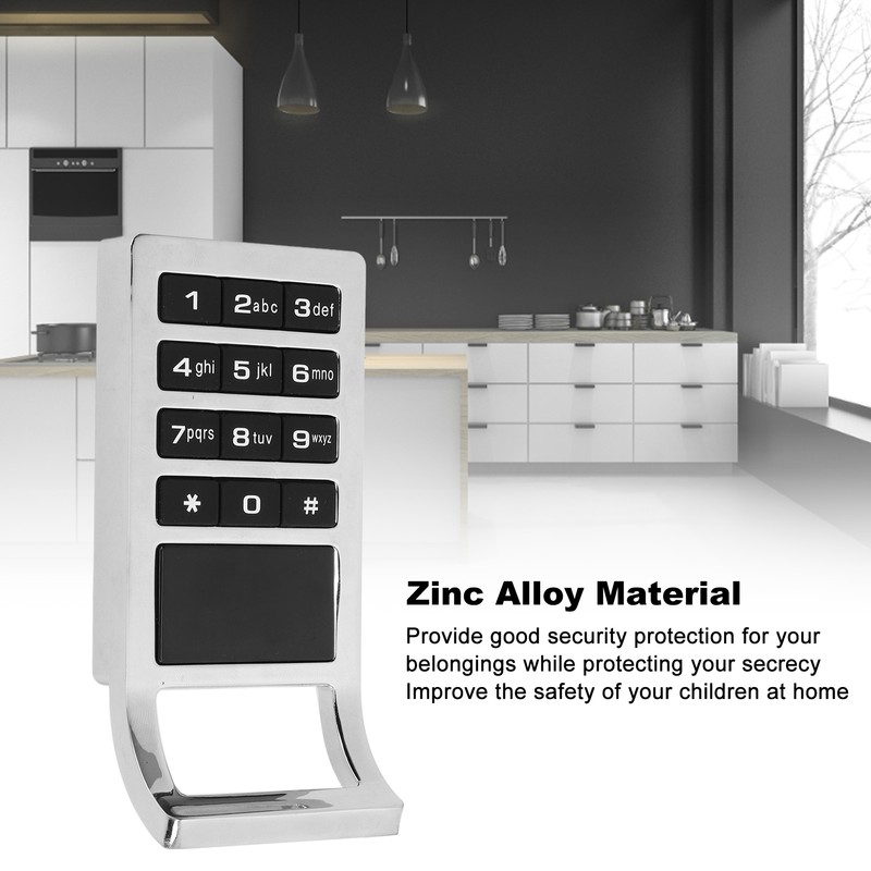 DH‑113YA Digital Touch Keypad Lock Zinc Alloy Electronic Keyless Entry