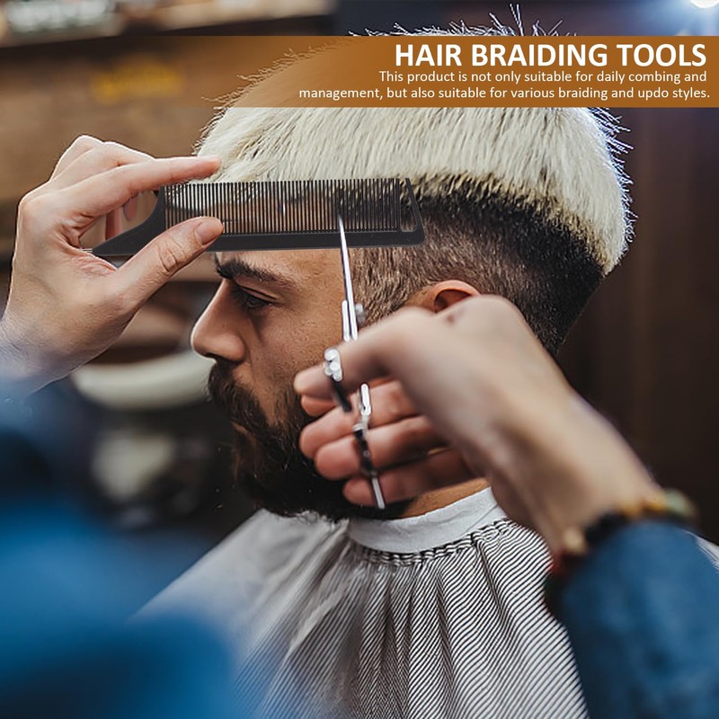 1 Comb, 8 Braiding Finger Cots and 2 Crochet Hooks,