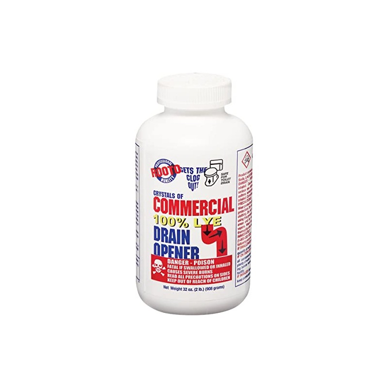 ROOTO 1033 Commercial Crystal Drain Cleaner