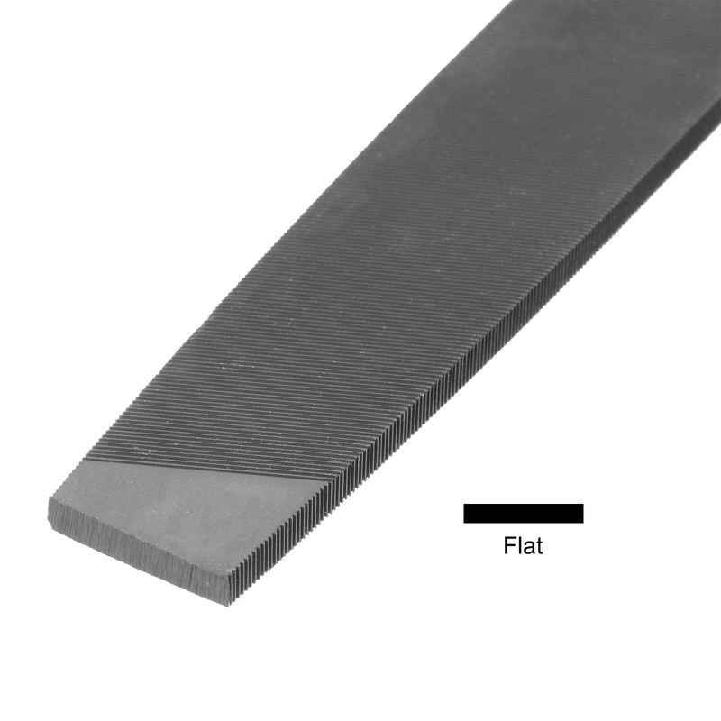 sourcing map 2pcs Mill File 8 Inch 3.6mm High Carbon