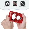 WMHUSU Decorative Outlet Covers Red Fire Alarm Print Novelty 1