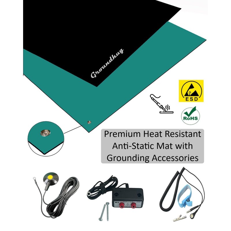Groundhug by Scientific Americas - ESD Anti Static Mat -