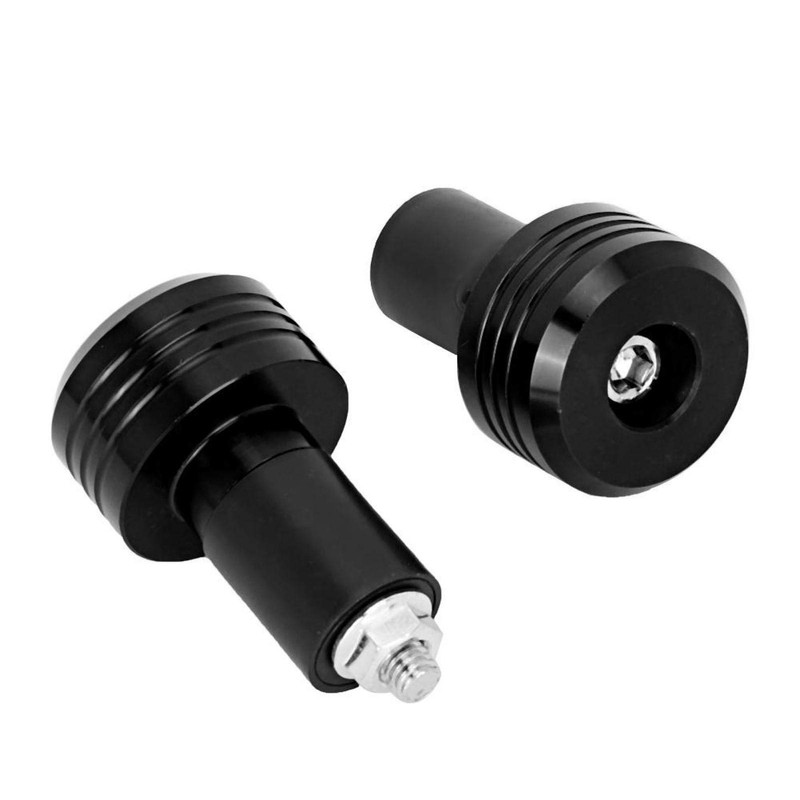 BuyWeek Motorcycle Handlebar Ends, Aluminium Motorcycle Handlebar Grips End Plugs
