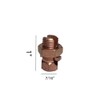 Quest Manufacturing Cable Tray Grounding Bolt, Copper, Pack of 2