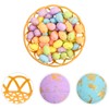 Gadpiparty Luxury Easter Decorations 100pcs Easter Hunt Eggs Creative Decorative